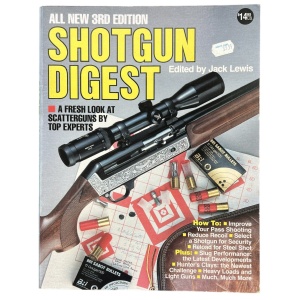 Vintage 1986 Shotgun Digest All New Third 3rd Edition Book