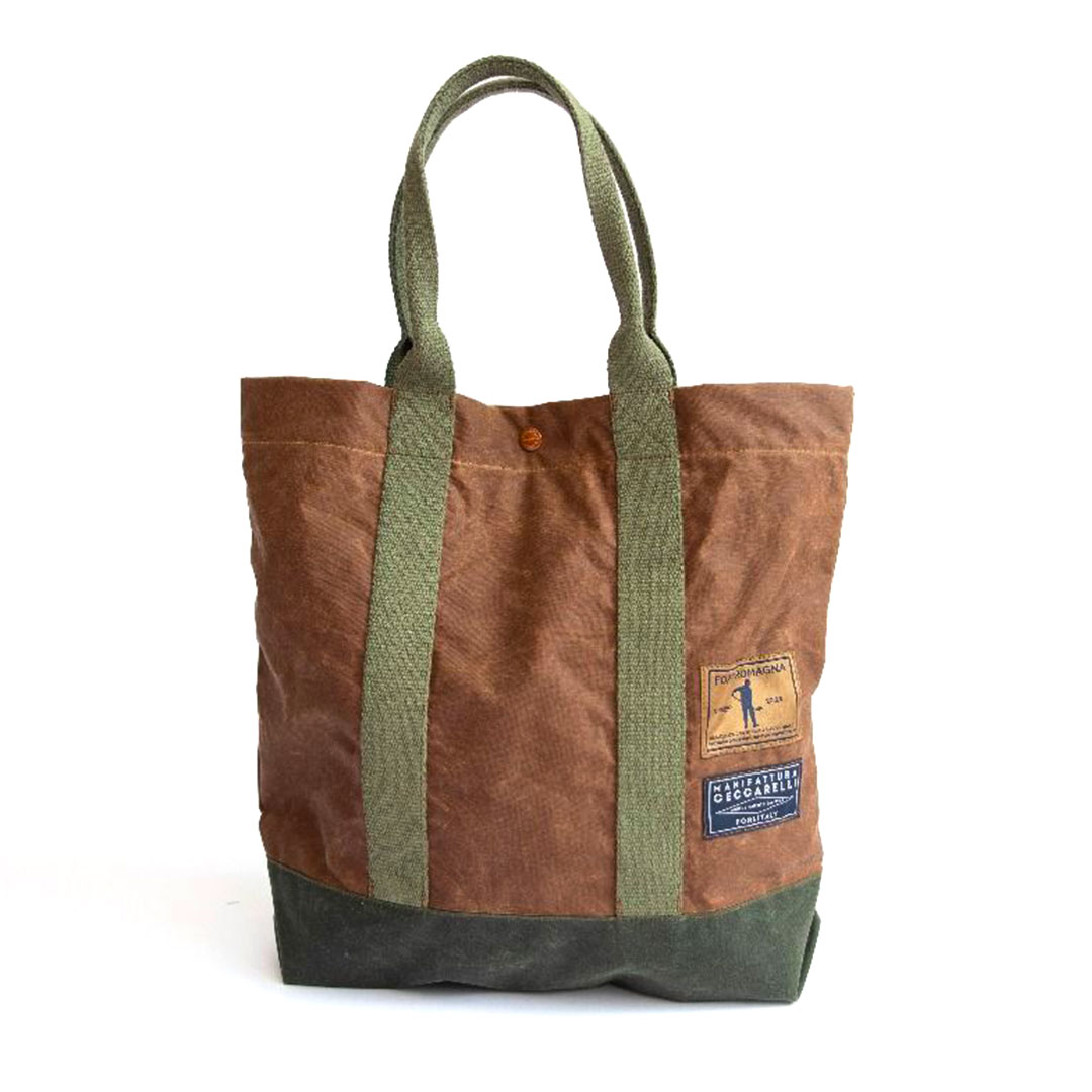 Manifattura Ceccarelli Forza Romagna Tote Bag MC100 Dark Tan
