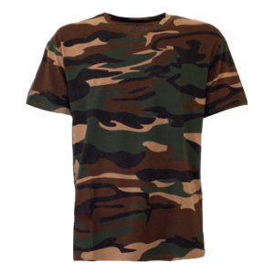 T-shirt stampa camo T40