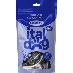 Italdog Milza di Maiale per Cani – Snack Masticabile 100% Naturale