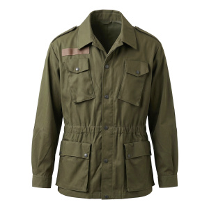 Field Jacket Militare Uomo Verde Oliva – Giacca Heritage Coulisse
