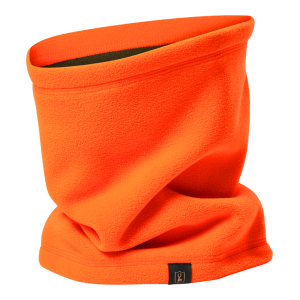 Fleece neck tube arancione
