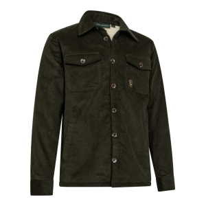 Sherpa Lined Corduroy Jacket Green
